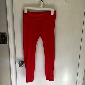 Outdoor Voices Red/pink leggings